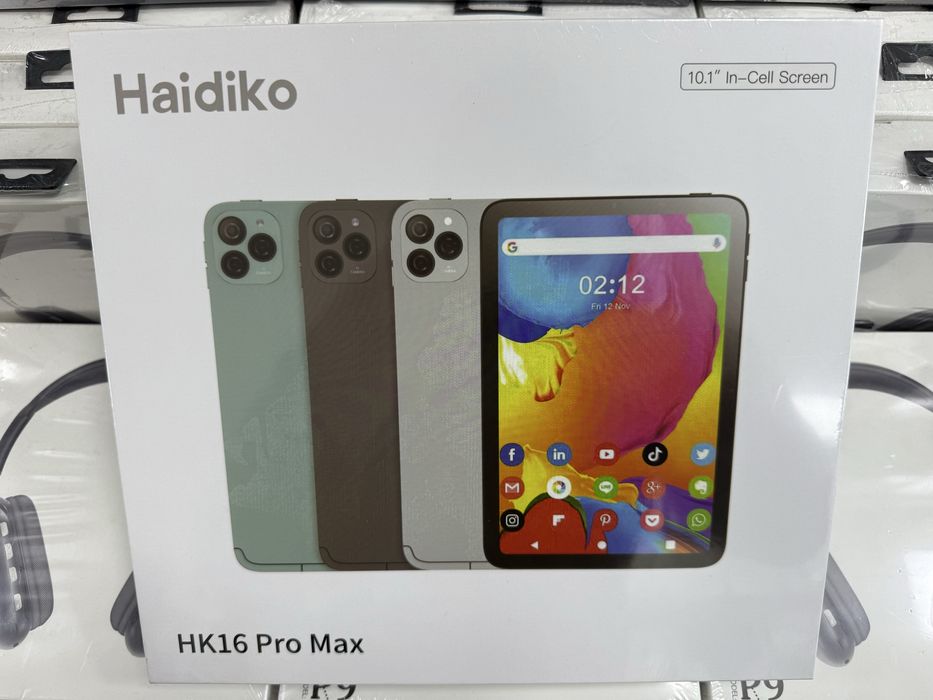 Android Planshet 2026 incell Haidiko HK 16 Pro max/ HK17 Air max