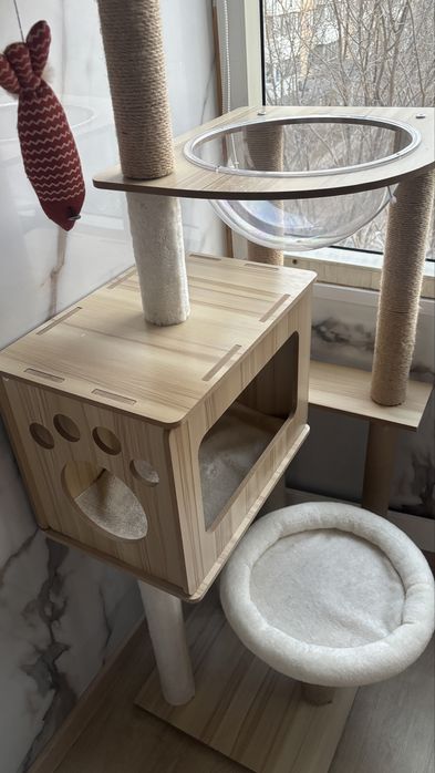 Продам домик деревянный для кошки