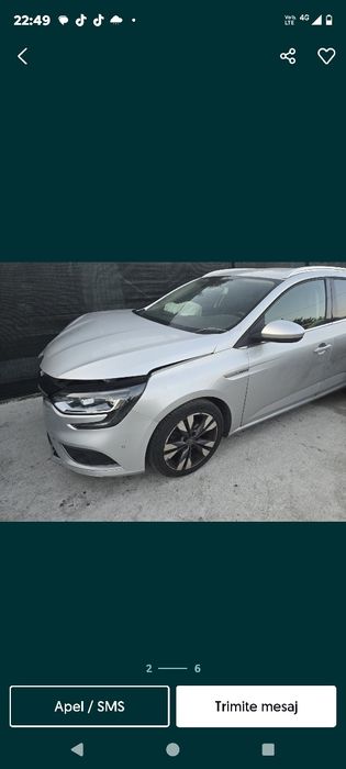 Dezmembrez Renault Megane 4