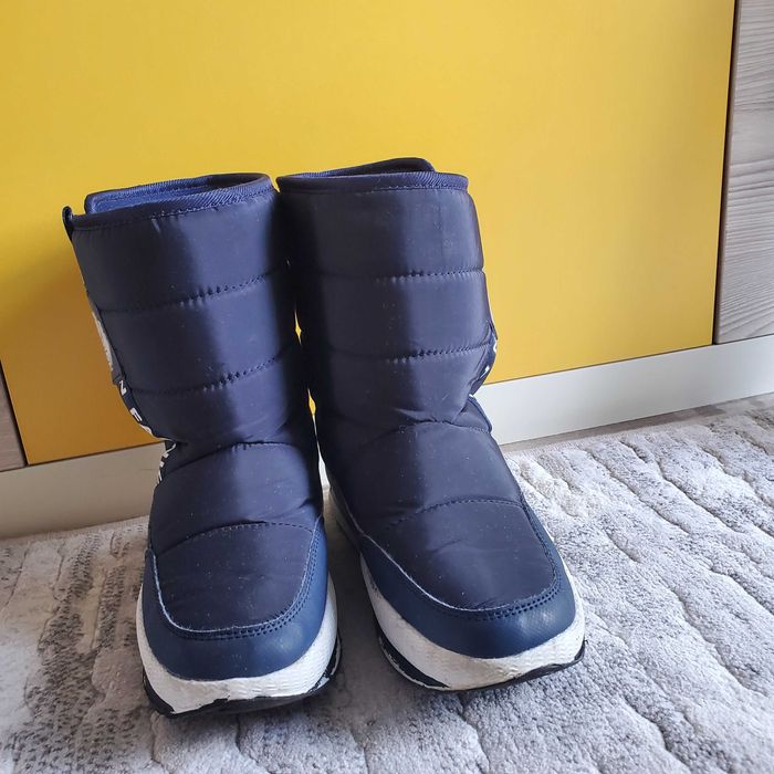 Ботуши, зимни, тъмно сини, 34