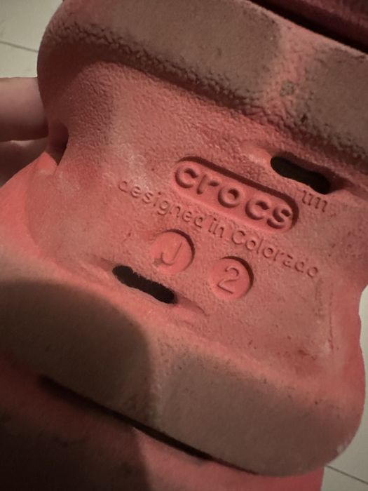 Crocs  echo clog red j2