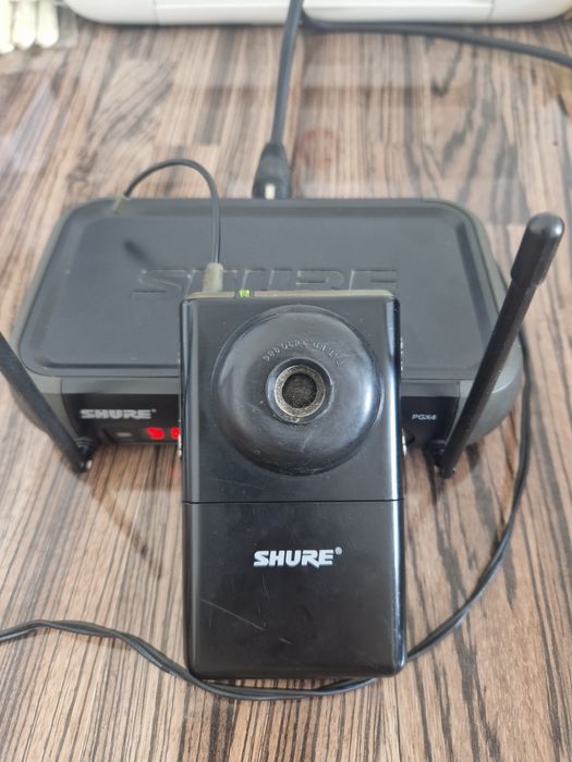 Sistem wireless shure PGX4 + cablu pentru doza clarinet/saxofon
