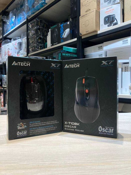 USB Проводная мышь Bloody X-710BK Black (X7)