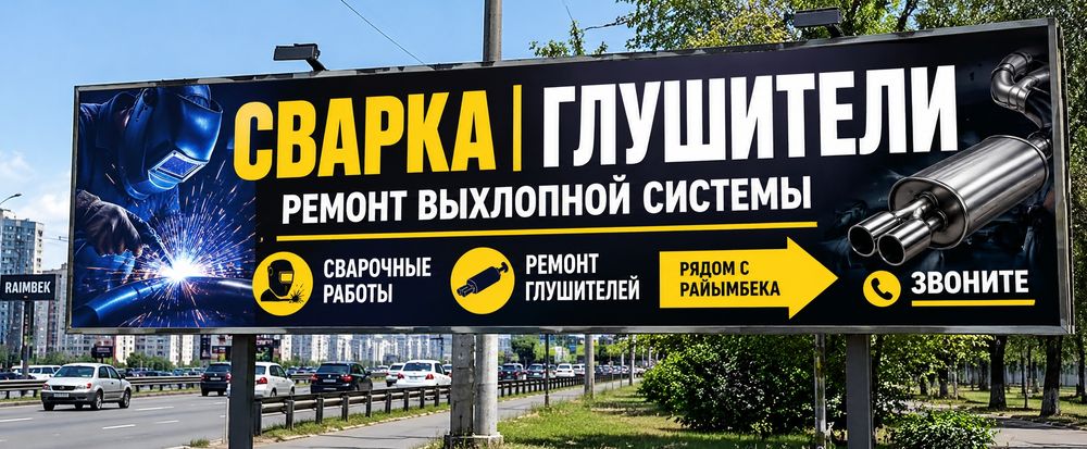 Сварка глушителей