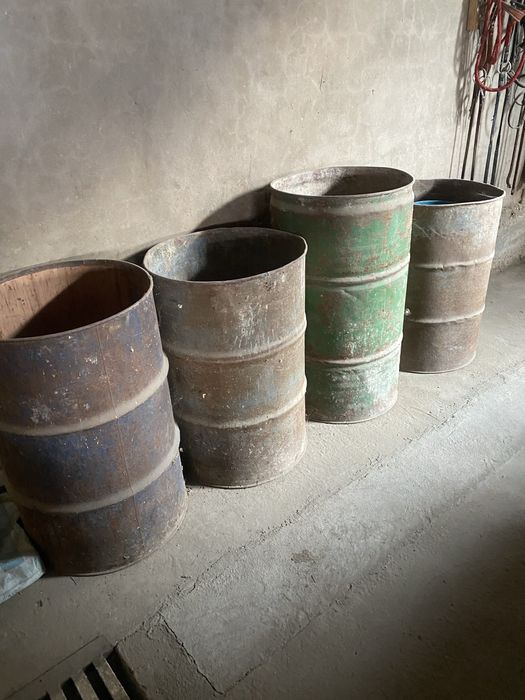 Бочка металлическая