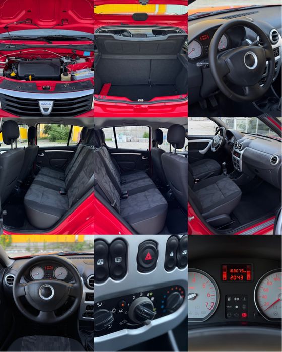 Dacia Sandero 2010 Model Laureate 1.2 Mpi Benzina 75 C.P Import A/C