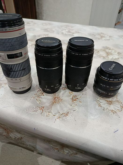 Canon Срочно арзон Фотоаппаратлар,Объективлар,хамаси