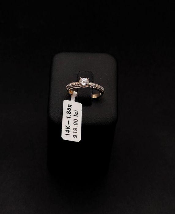 Bijuteria Royal inel din aur 14k 1.88 gr
