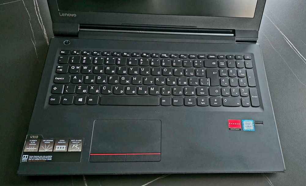 Лаптоп Lenovo i5-7200U / 512GB SSD / AMD Radeon 2GB / за Офис и Училище