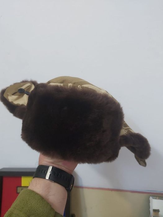 Căciulă cu urechi blană naturală, nouă M 57