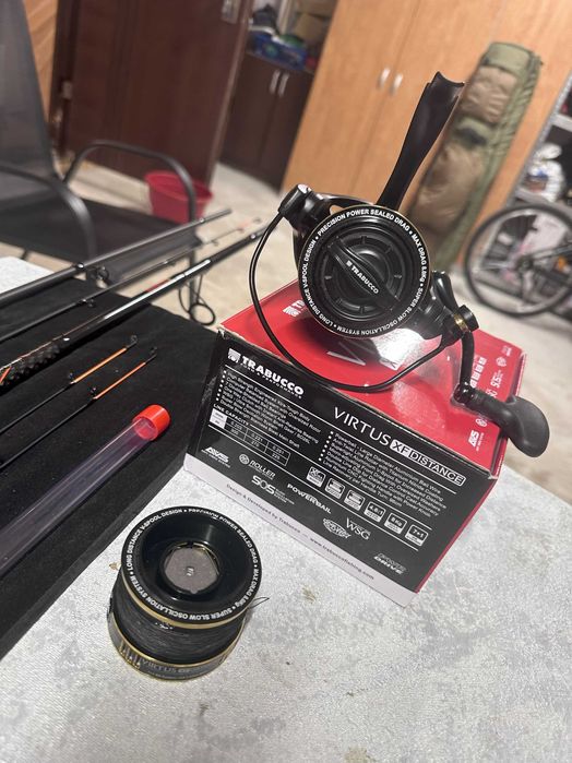 Trabucco Proxima XP 3,90 150g + Mulineta Virtus XF 6500