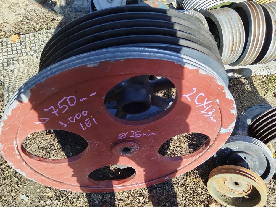 Fulie 75 cm aluminiu