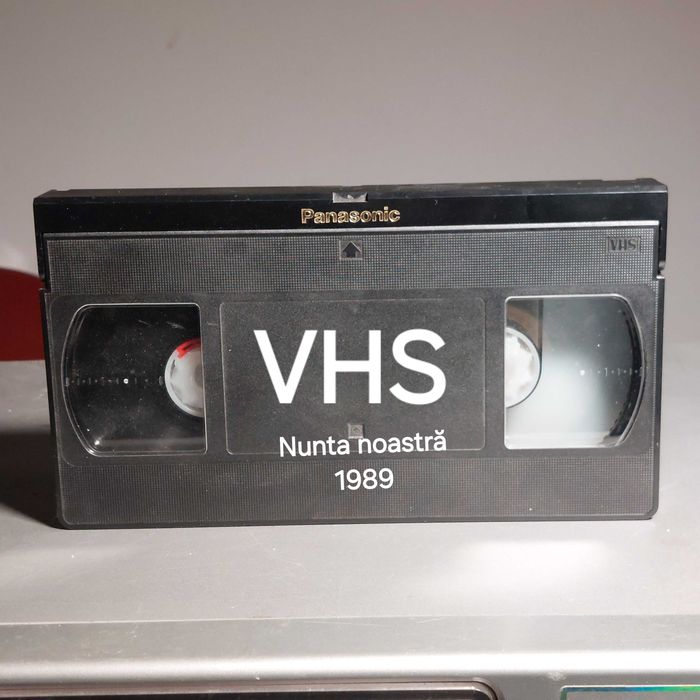 Transferăm caseta VIDEO cu NUNTA sau BOTEZUL pe Stick - Copiere video