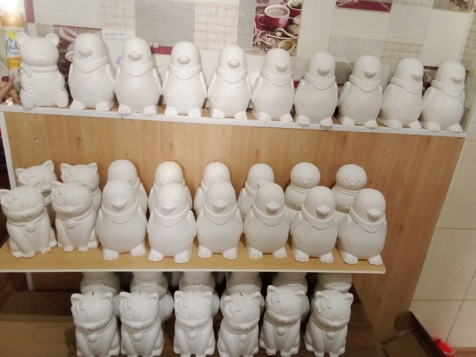 Капилки из гипса.