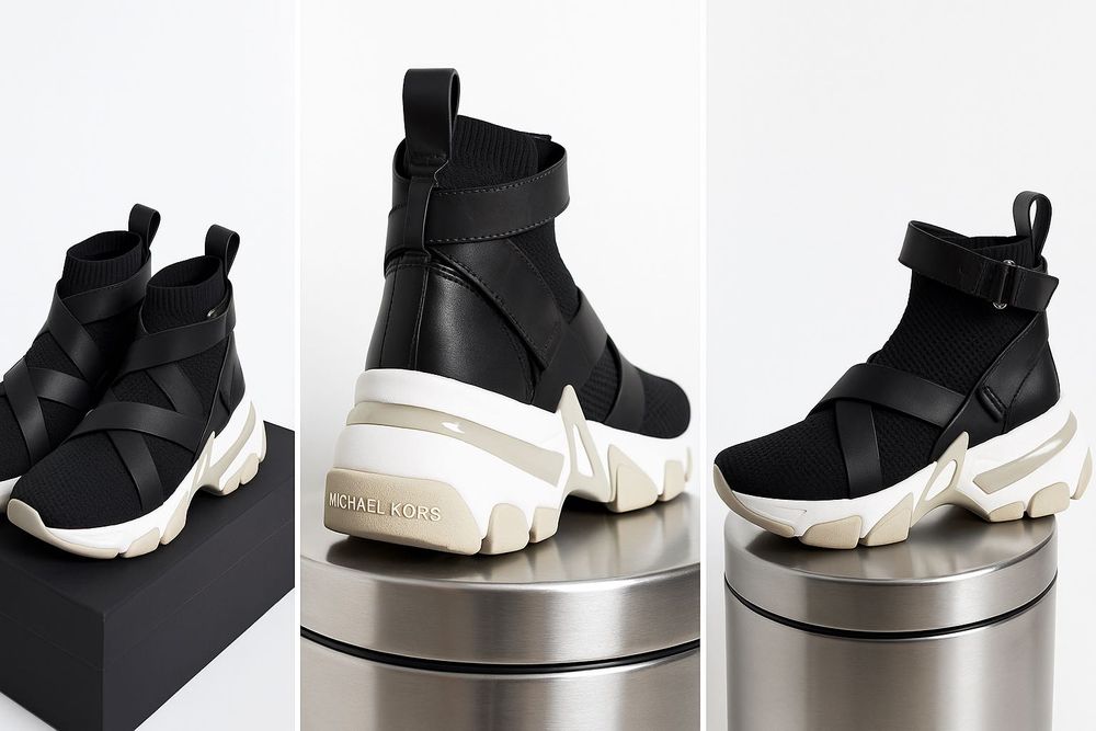 Кроссовки Michael Michael Kors | Nick strap sneaker boots | 9US