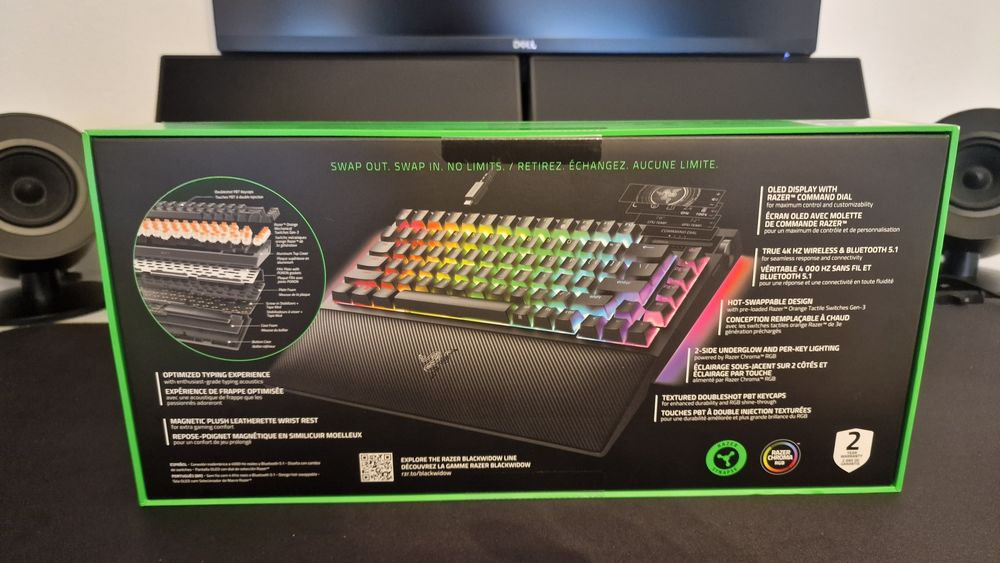 Tastatura Razer Blackwidow V4 PRO 75% SIGILATA