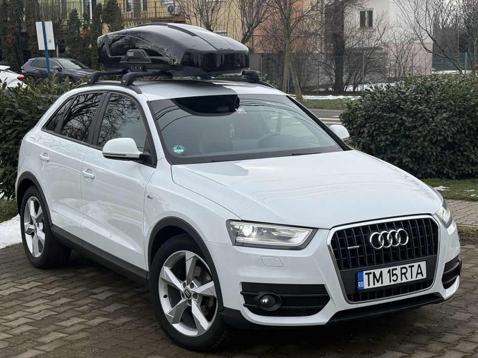 Audi q3  Quattro 2.0 tdi s line s tronic. Jante 19