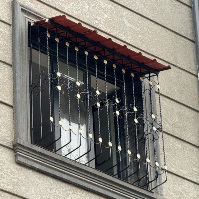 Кладка балкона и Решётка на Окно // Балконов гишт терамиз решотки