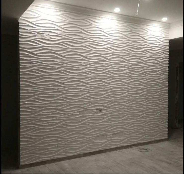 Plăci decorative 3D ipsos