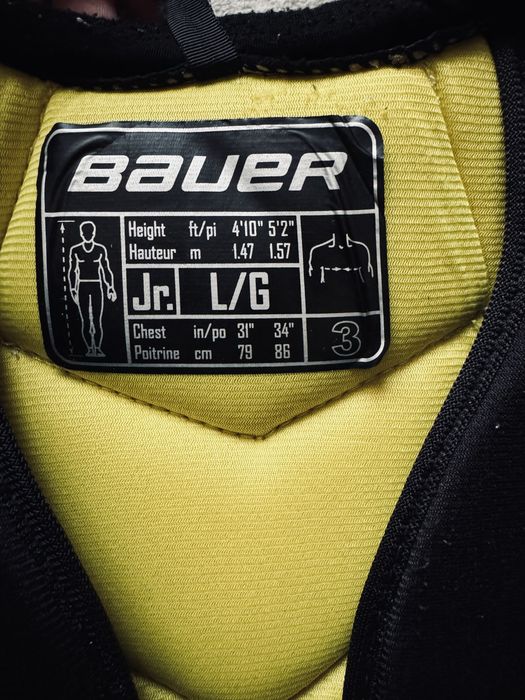 Шлем и нагрудник Bauer