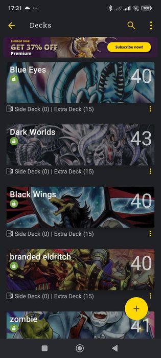 Продавам голяма Yu-Gi-Oh колекция