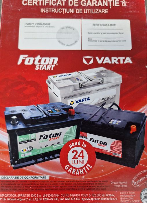 Baterie Varta Silver 77Ah