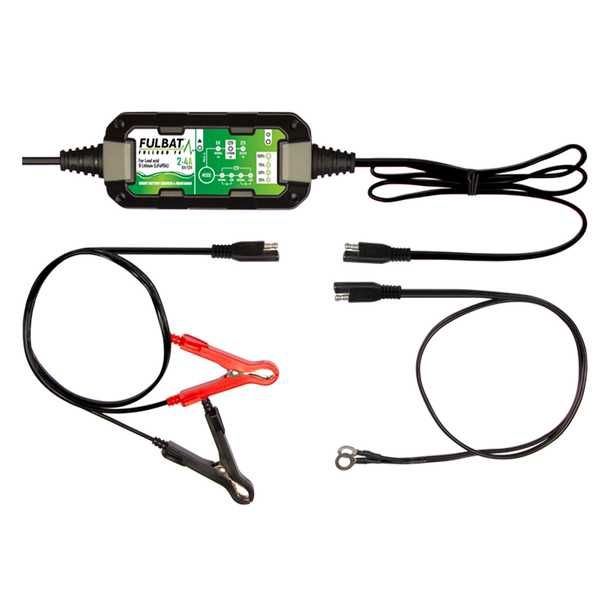 Incarcator baterii motociclete inteligent Fulbat 2 - 4 A
