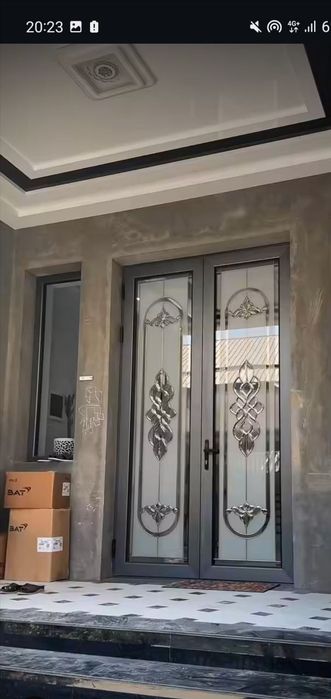 Shishalar gulli decor vitraj oyna