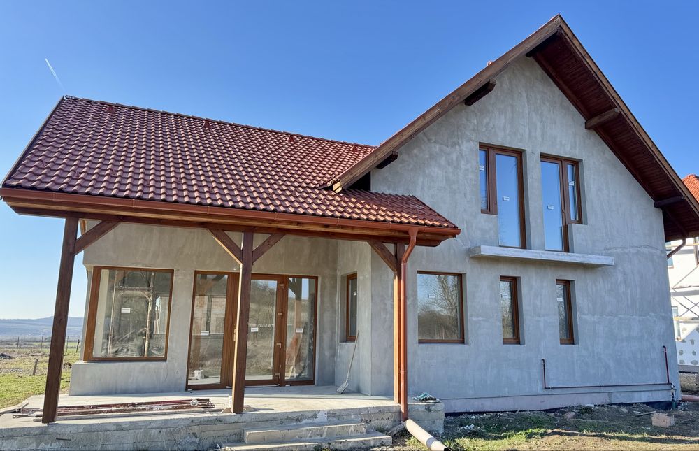 De vanzare casa constr.  noua in Sang de Mures incalzire in pardoseala