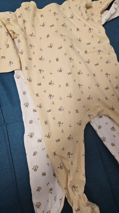 Set două salopete Smyk cu fermoar și botoșei