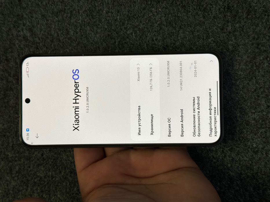 Продается XIAOMI 13 12/256 black IDEAL