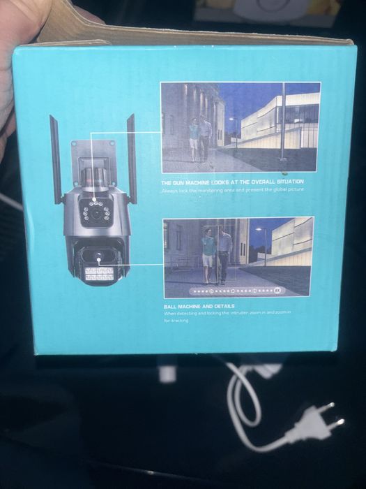 Камера видеонаблюдения wifi Алматы 2в1