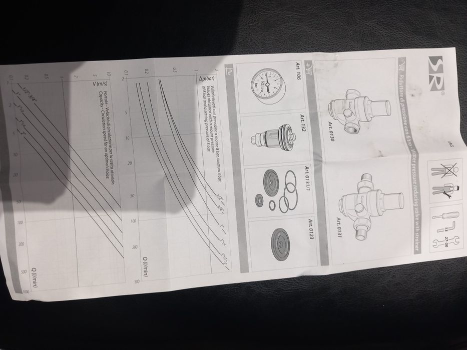 Vând reductoare de presiune