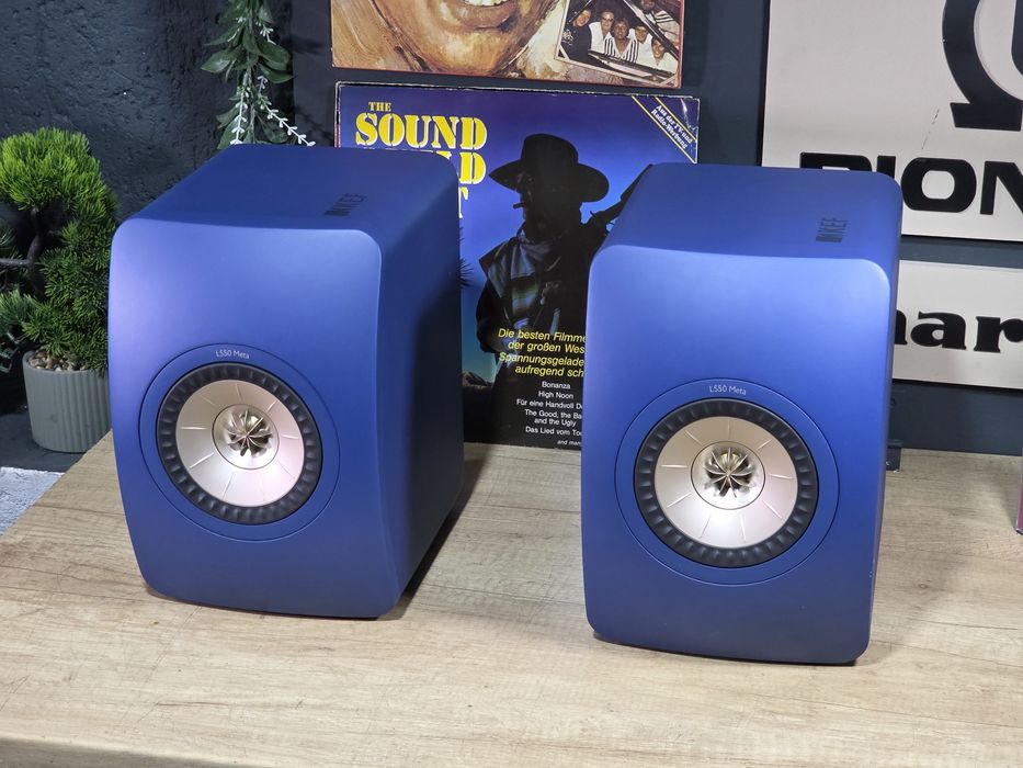 Boxe de raft pasive  KEF LS50 META blue bookshelf