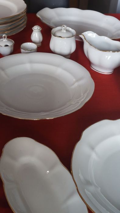 Стар руски порцеланов сервиз - Неупотребяван