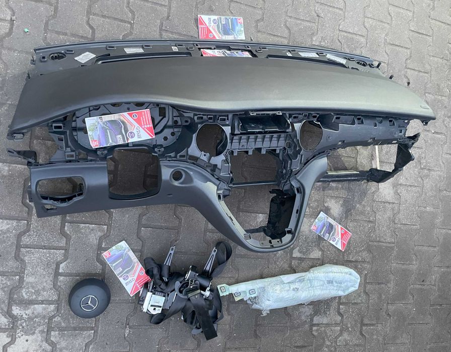 Mercedes Benz V w447 - kit airbag - plansa bord - centuri de siguranta