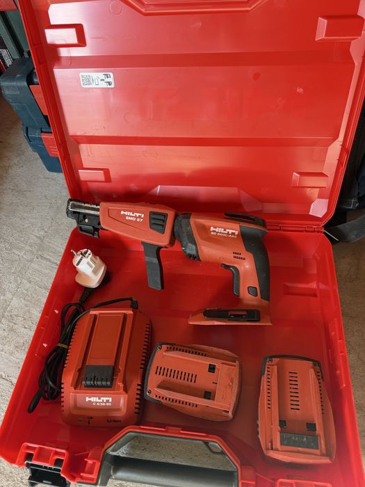 Hilti SD 5000-A22 + SMD 57 винтоверт за гипсокартон