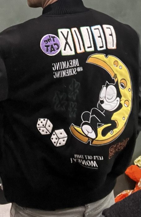 Бомбер Felix Cat Varsity Jacket