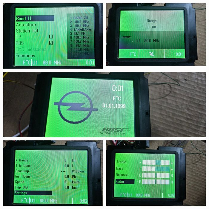 Retrofit / Modificare NCDR CID Opel