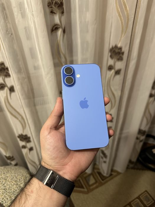 APPLE iPhone 16 UltraMarine 100% Baterie Full Box Garantie !
