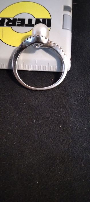 Inel dama cu perla 18k