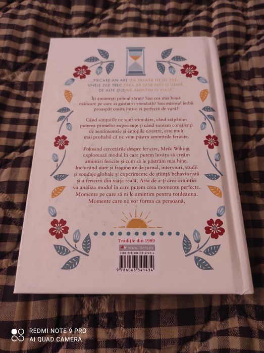 Carte arta de a-ți crea amintiri