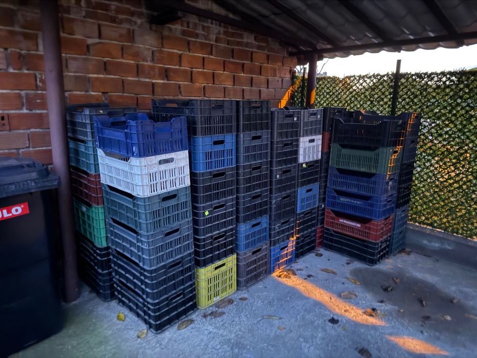 Пластмасови касетки, каси за череши