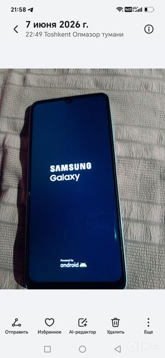 A5 Samsung sotiladi