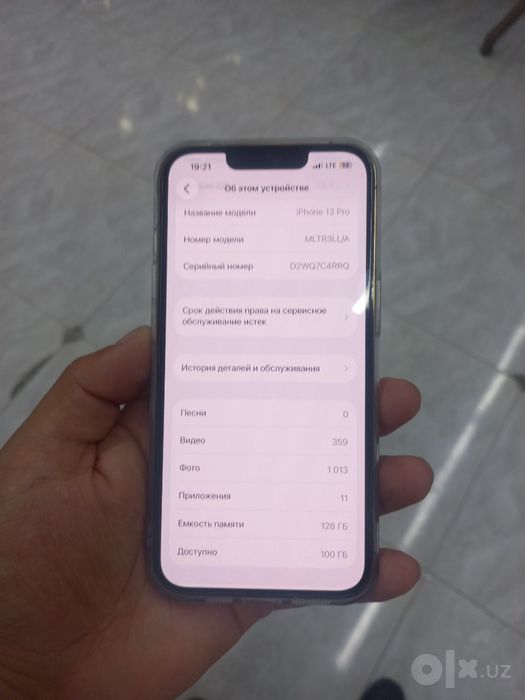 Iphone 13 pro Ll/a 128 gb