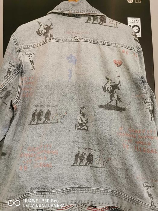 Мъжко Дънково яке Guess ново