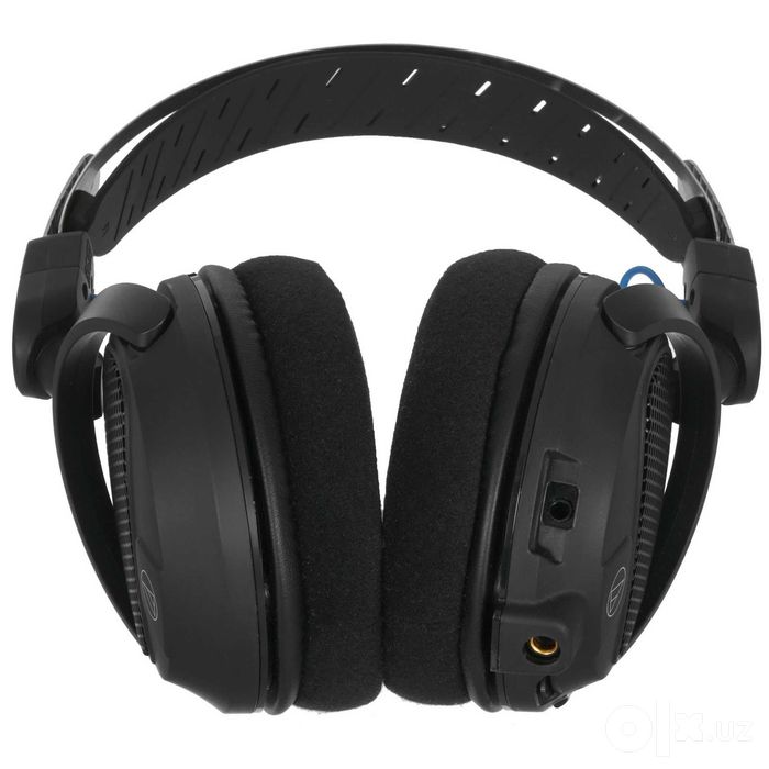 - Игровая полноразмерная открытая гарнитура Audio-Technica ATH-GDL3BK