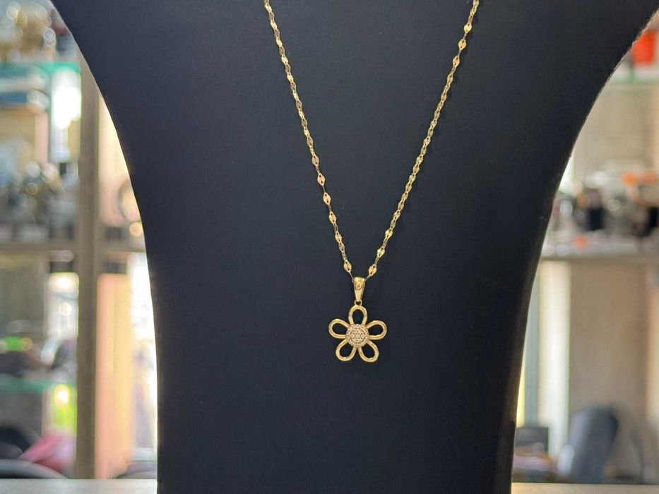 Дамско Златно Колие 14К(2.32гр)