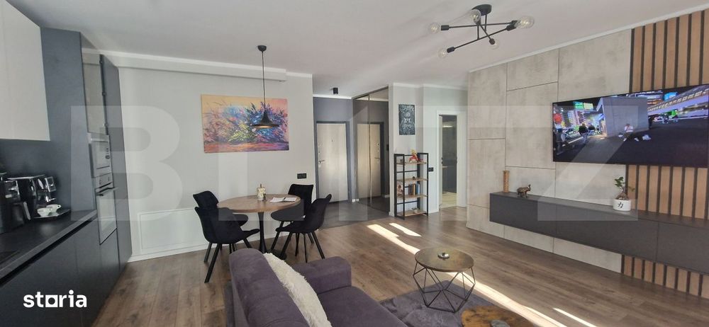 Apartament 2 camere, 53 mp, zona Teilor, etaj intermediar, cu vedere l — fotografia 1