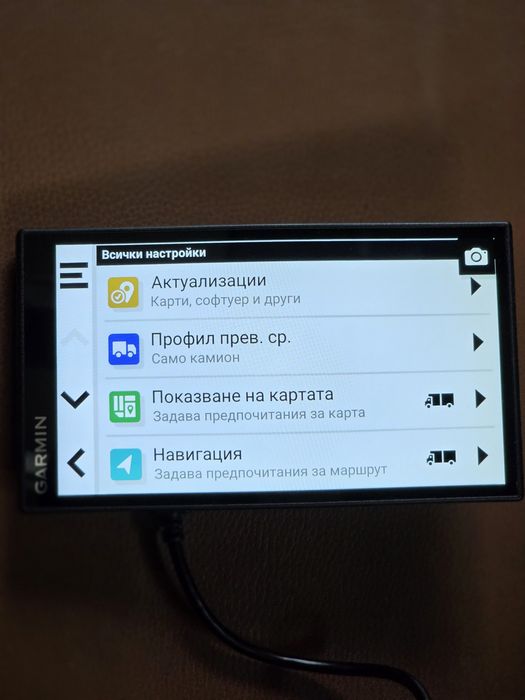 Навигация за камион Garmin DEZL LGV610